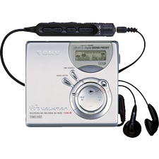 Sony Portable Minidisc Speler